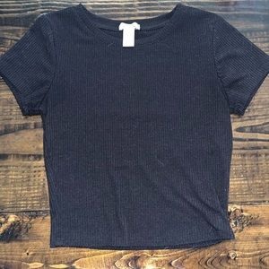 Black tee shirt